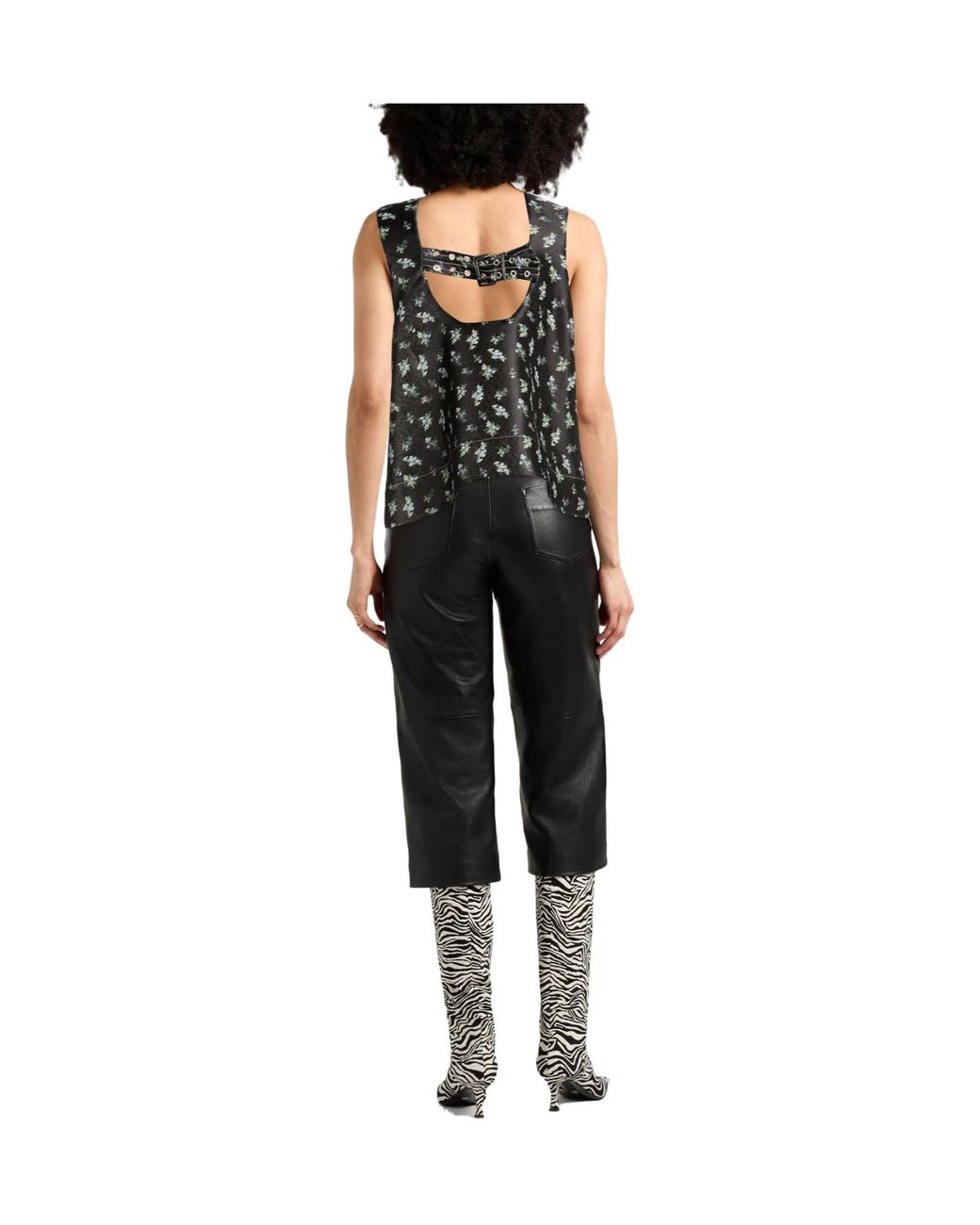 Ganni Black Top