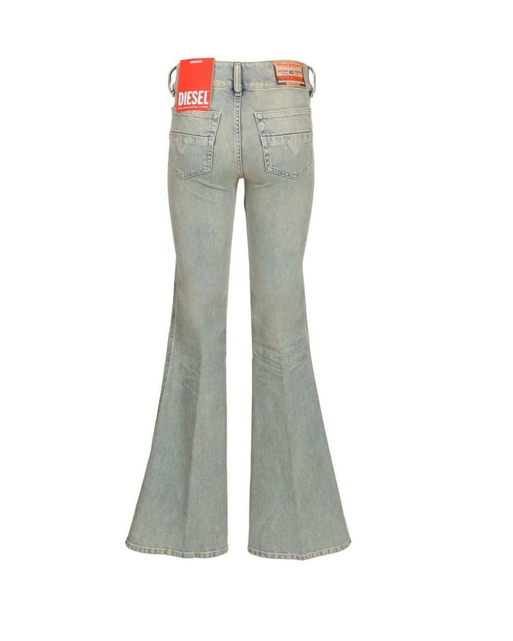 DIESEL Gray D-Hush 09N50 Bootcut Jeans