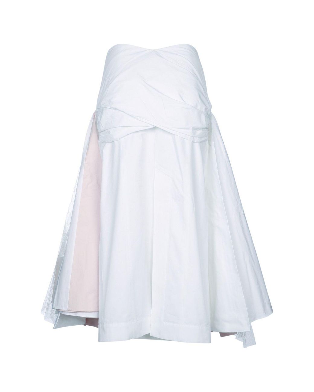 Jacquemus Pink La Jupe Mireio Layered Skirt