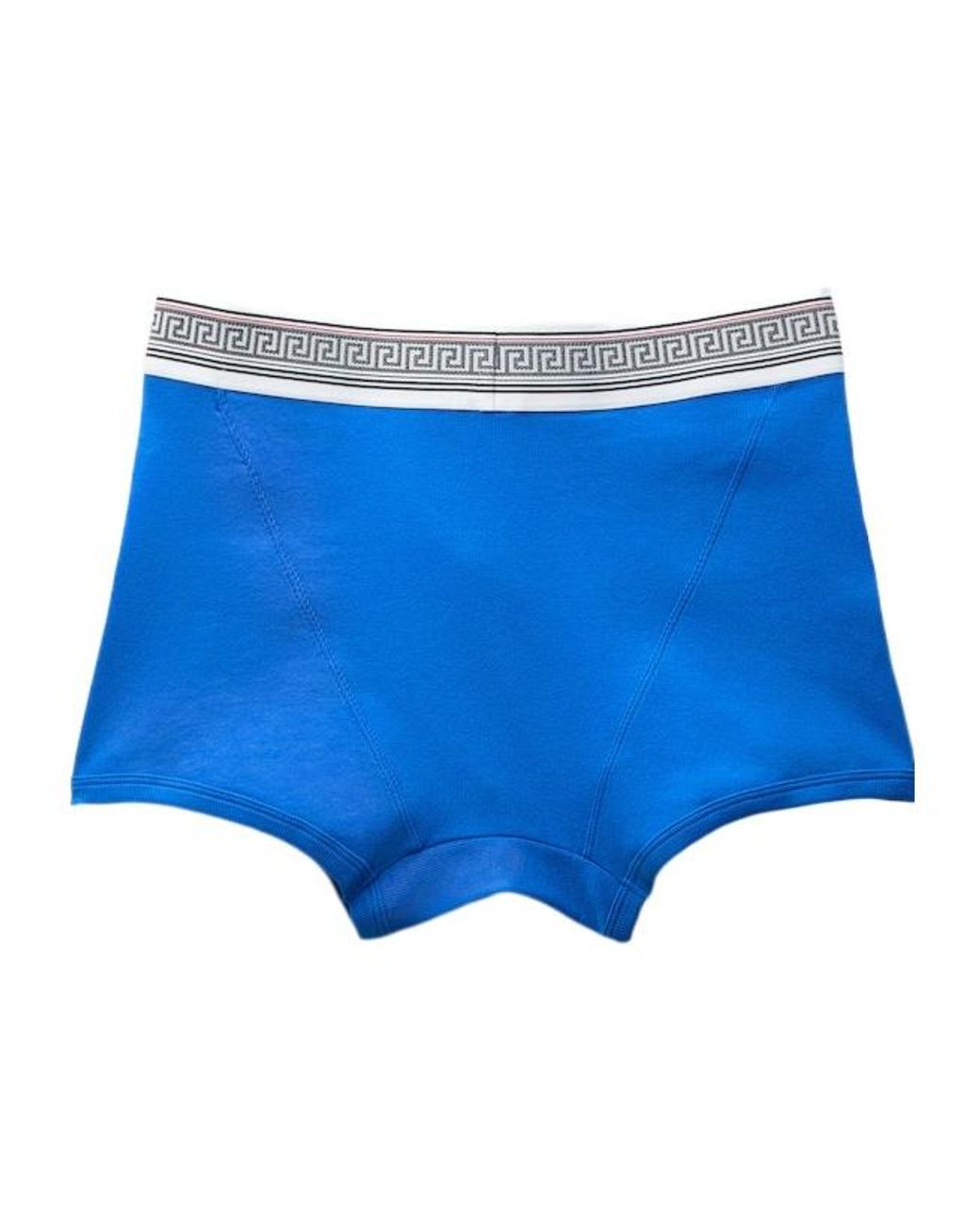 Versace Blue Logo Waistband Boxer Briefs for men