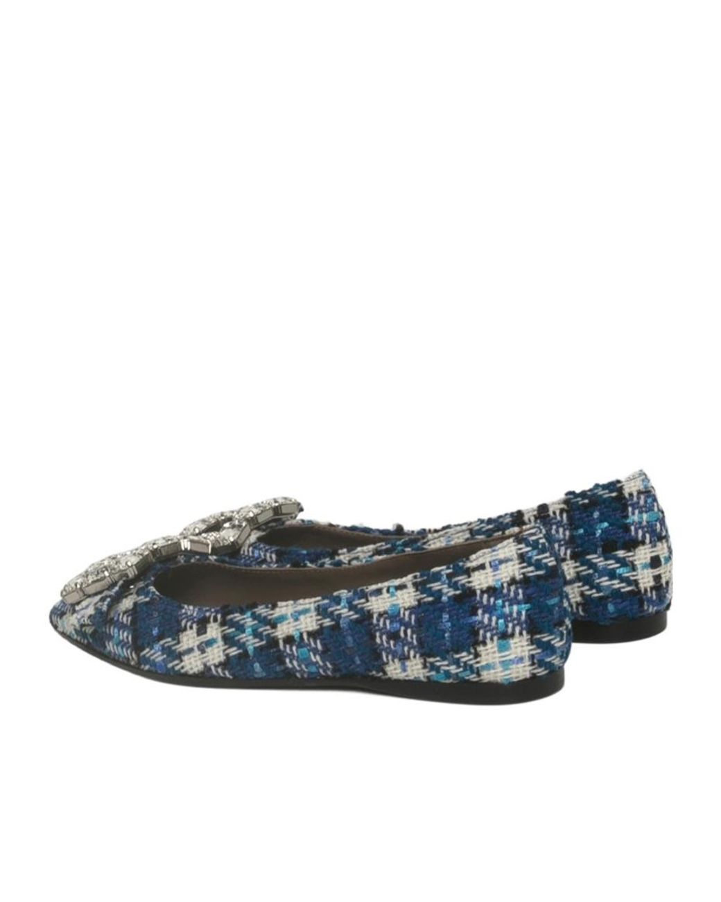 Roberto Festa Blue Jon Buckles Flats