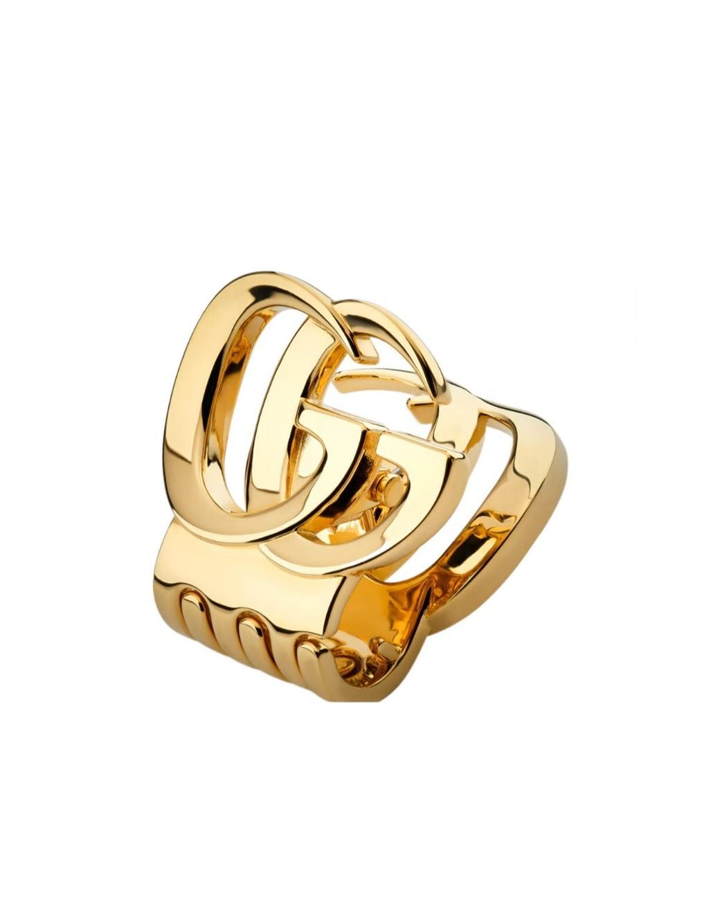 Gucci Metallic Hair Clip With Double G