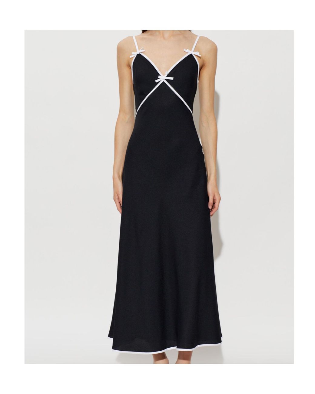 Moschino Black Strappy Dress