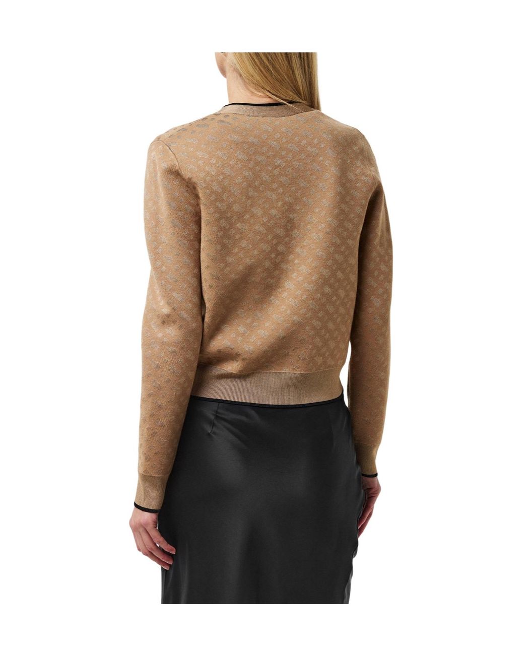 Boss Natural Simple Knitted Sweater