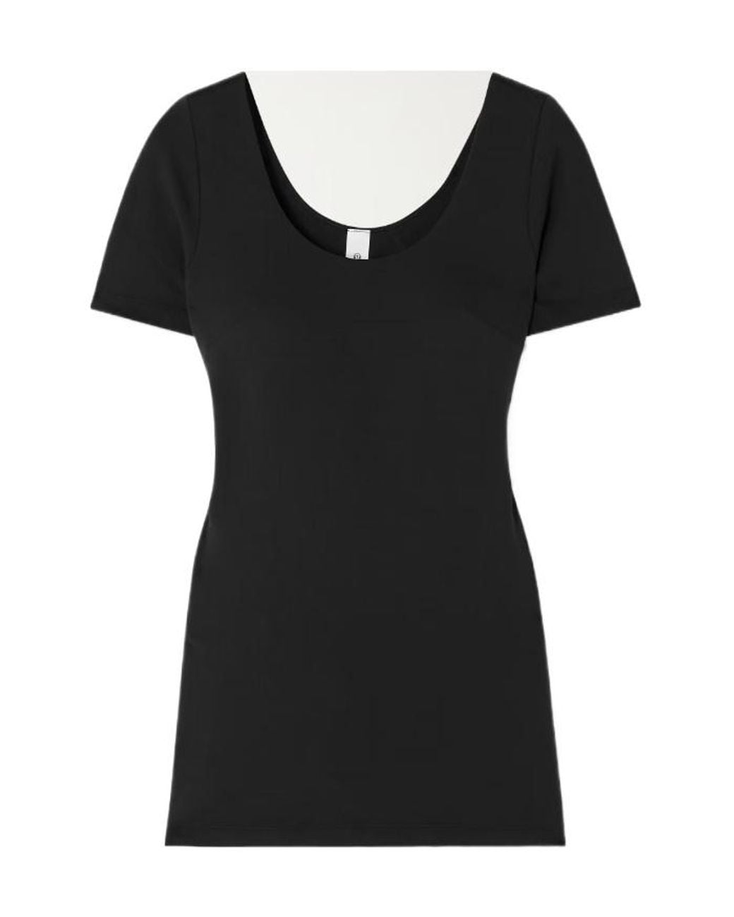 lululemon athletica Black Align B/C Nulu Mini Dress