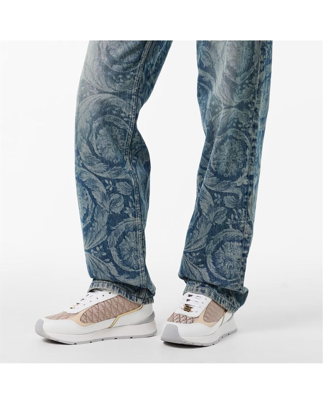 Versace White Chunky Trainers