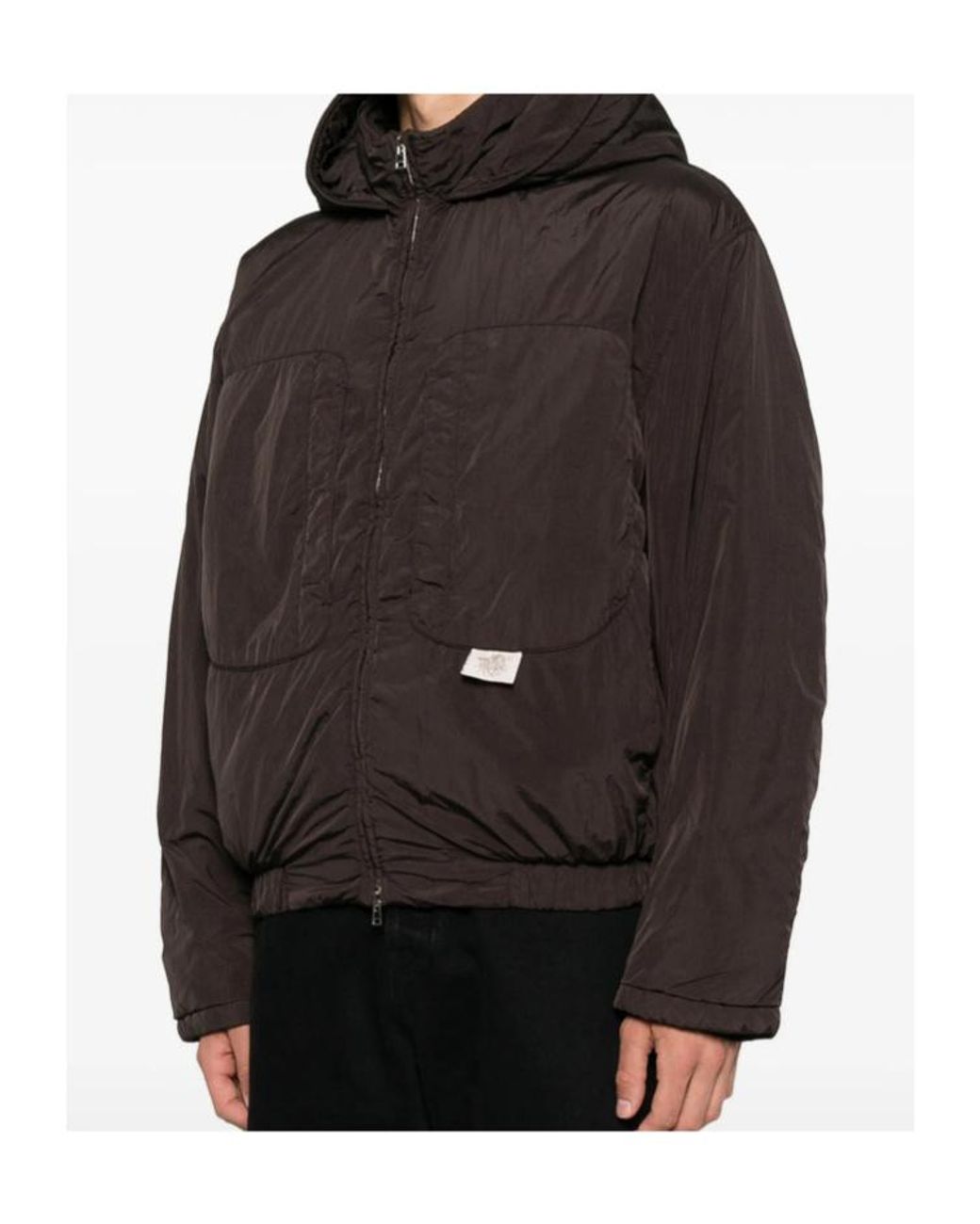 RANRA Brown Long-Sleeve Casual Jacket for men