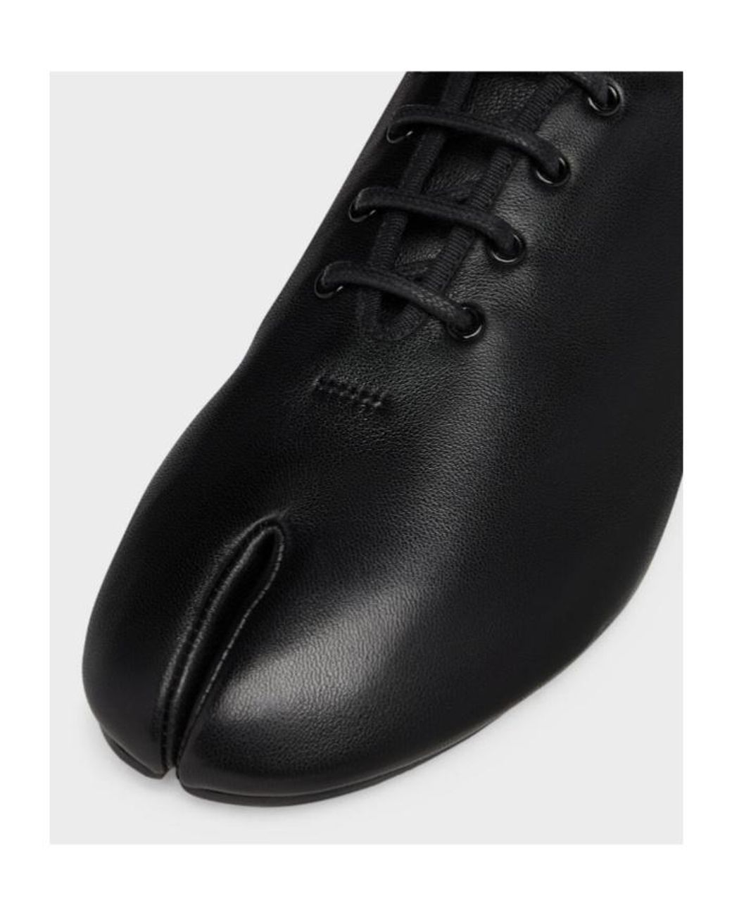Maison Margiela Black Tabi Jazz Lace-Up for men