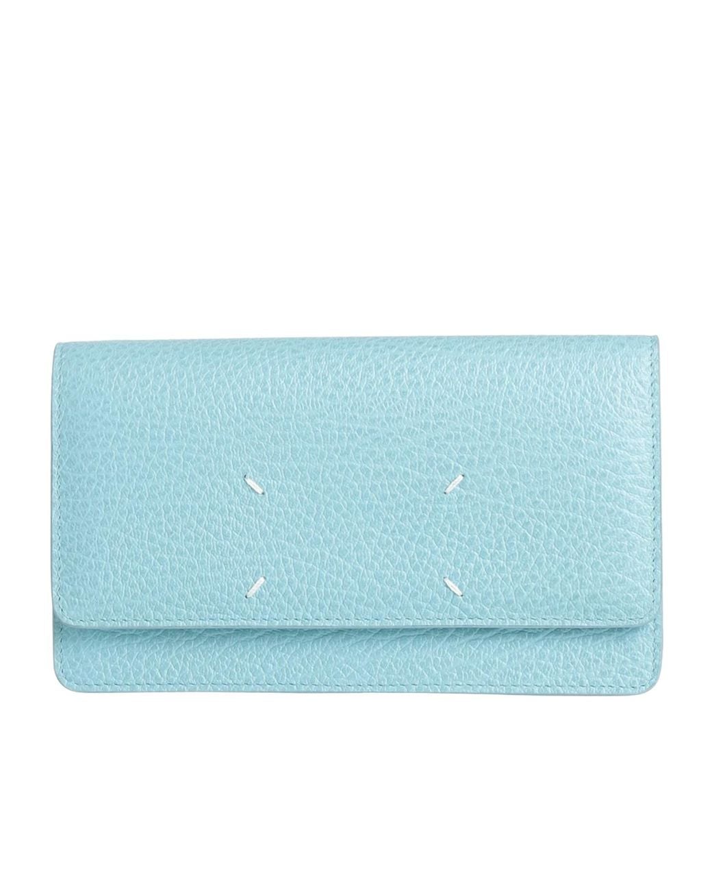 Maison Margiela Blue Small Plain Hand Clutch