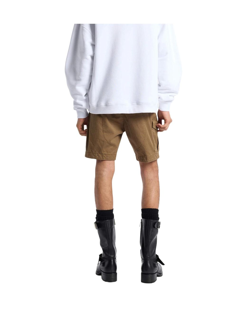 DSquared² Natural Sexy Cargo Utility Shorts for men
