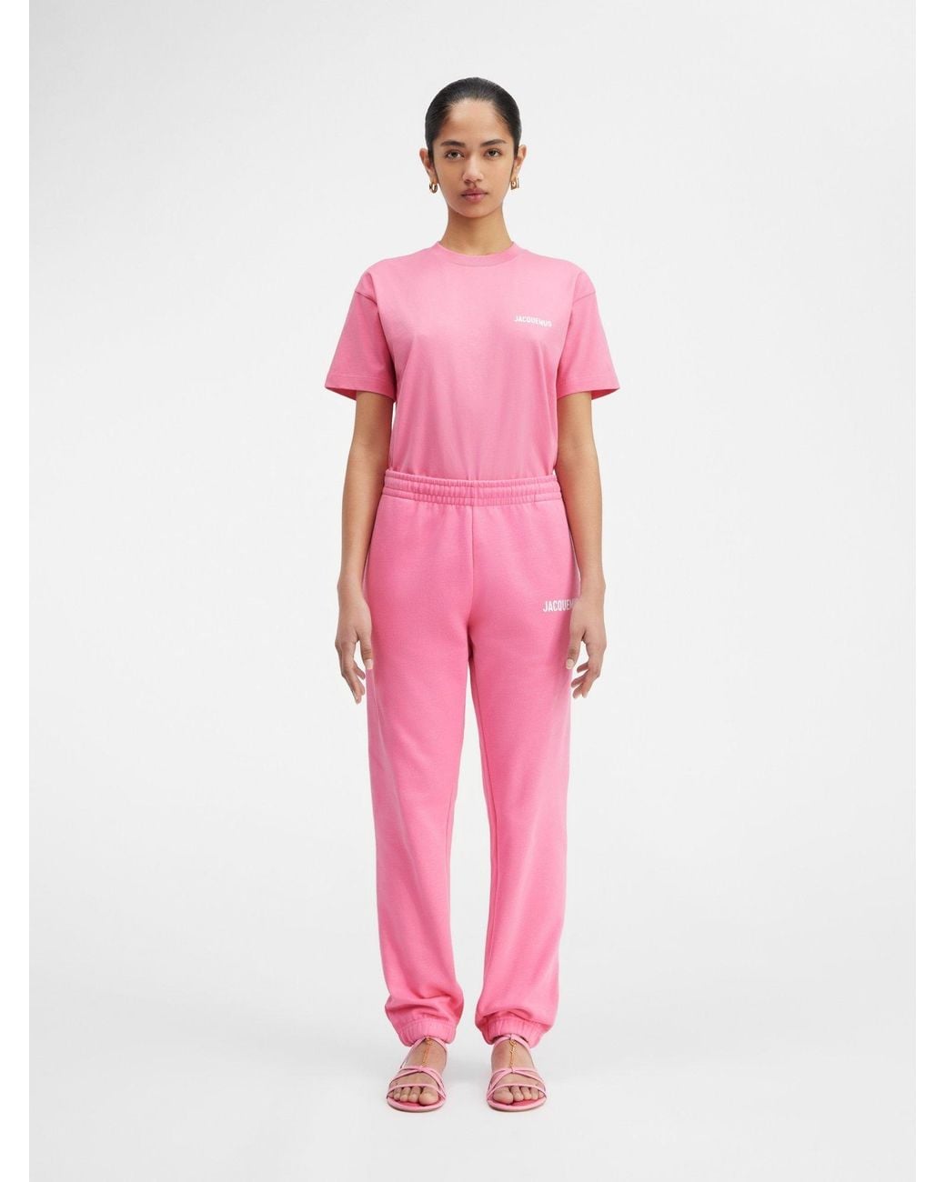 Jacquemus Pink Le Jogging Track Pants for men