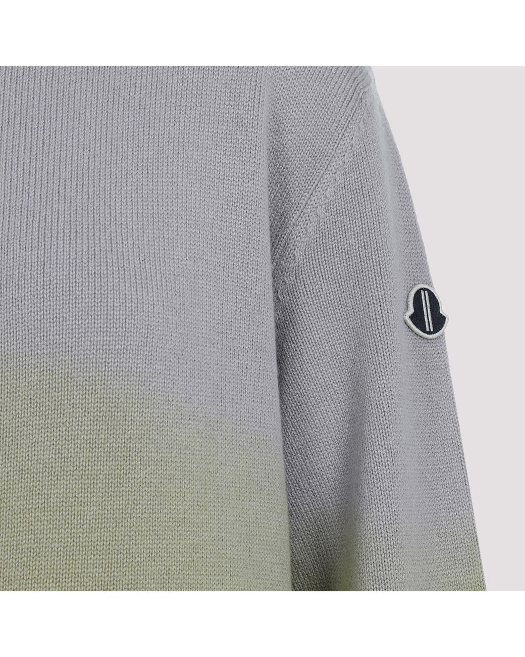 Moncler Gray Moncler Rick Owens Cut Out Knitted Jumper for men