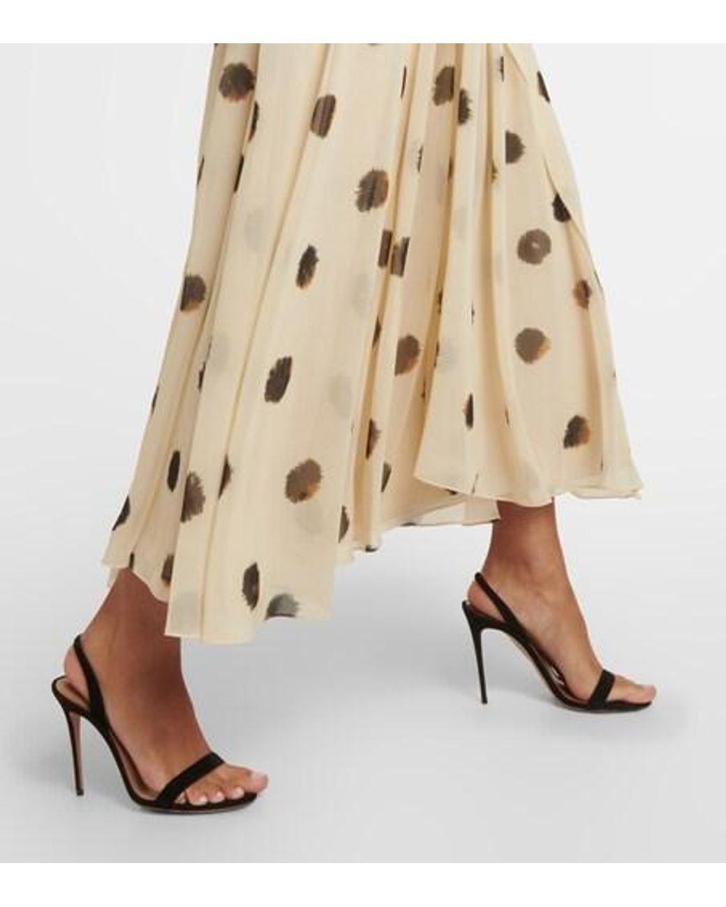 Altuzarra Metallic Peirene Printed Maxi Dress