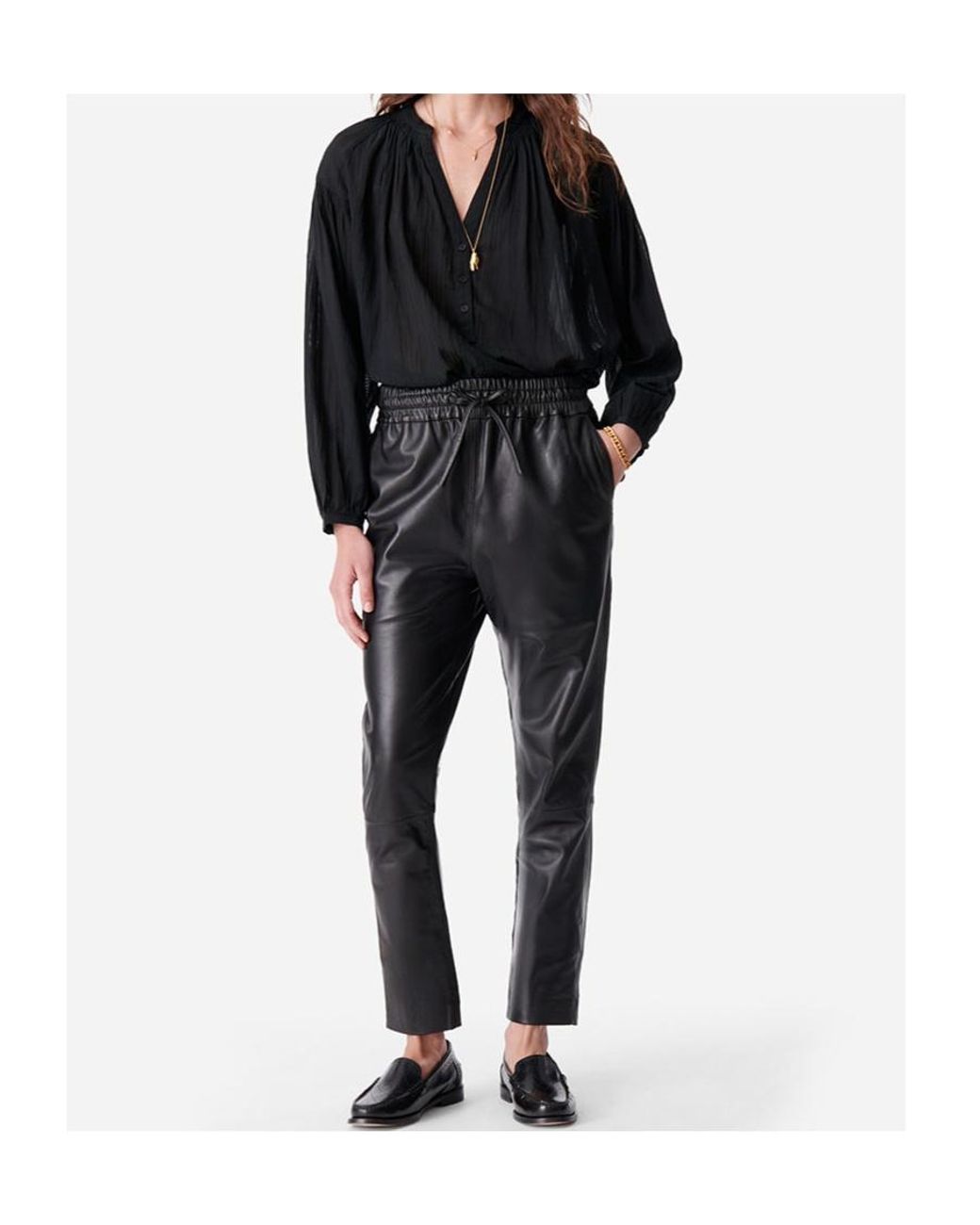 Vanessa Bruno Black Long-Sleeved Shirt