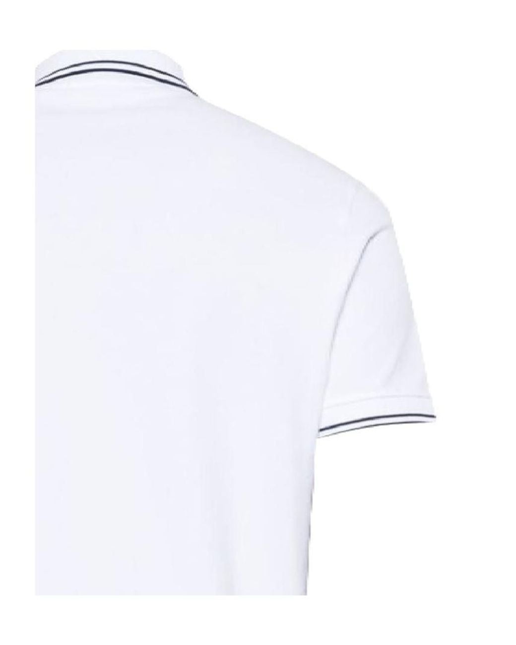 Stone Island White T-Shirts And Polos for men
