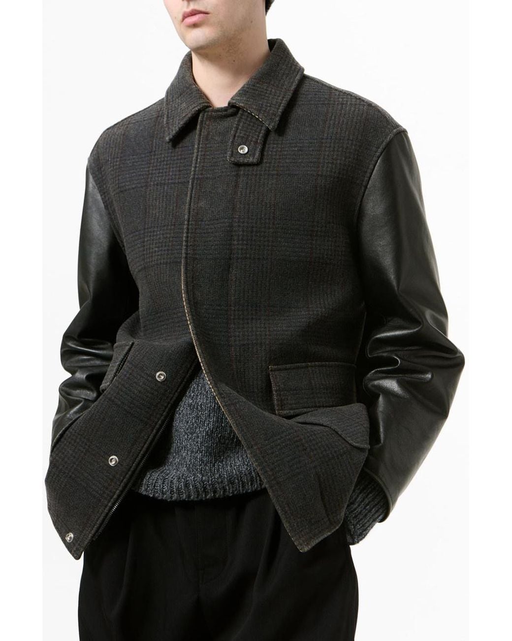 Our Legacy Black Long-Sleeve Casual Jacket for men
