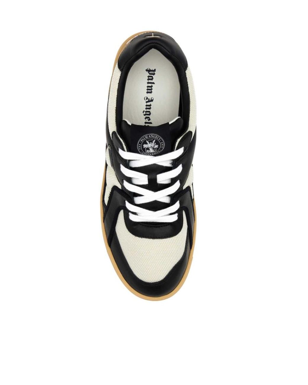 Palm Angels Black University Sneakers for men