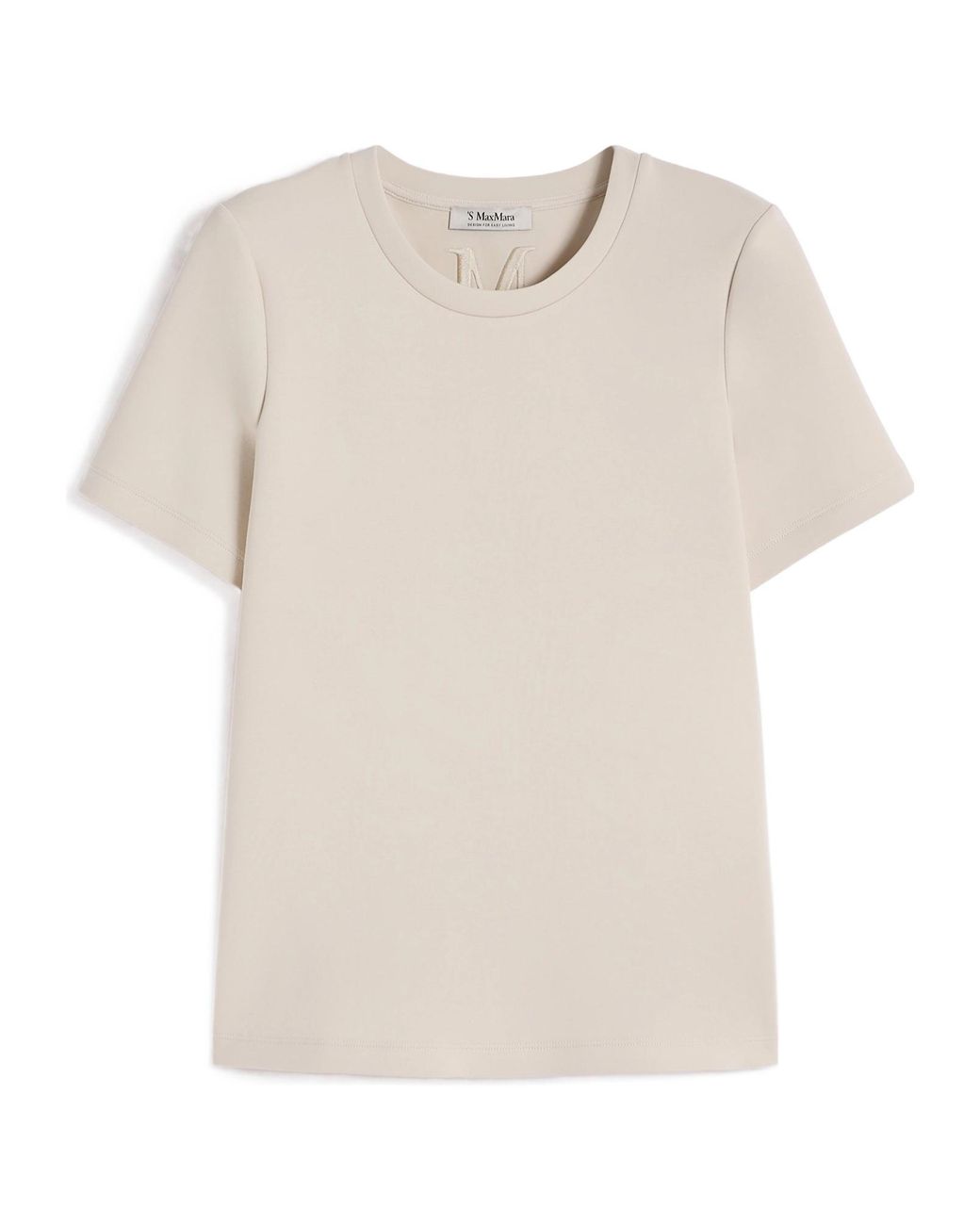 Max Mara White Nancy Crewneck T-Shirt