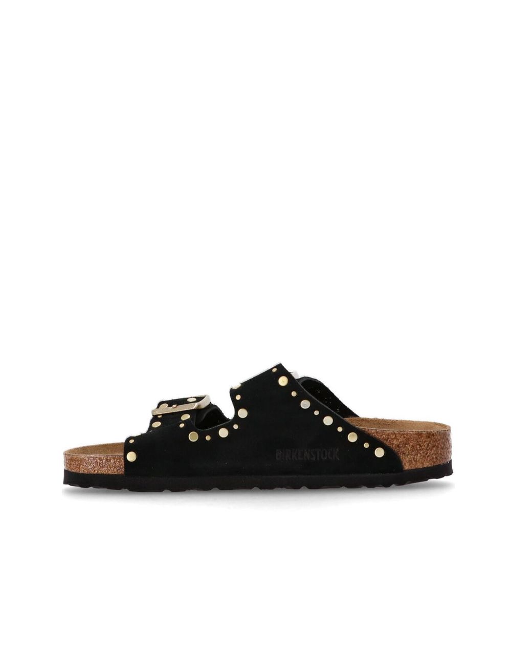 Birkenstock Black Studded Buckle Sandals