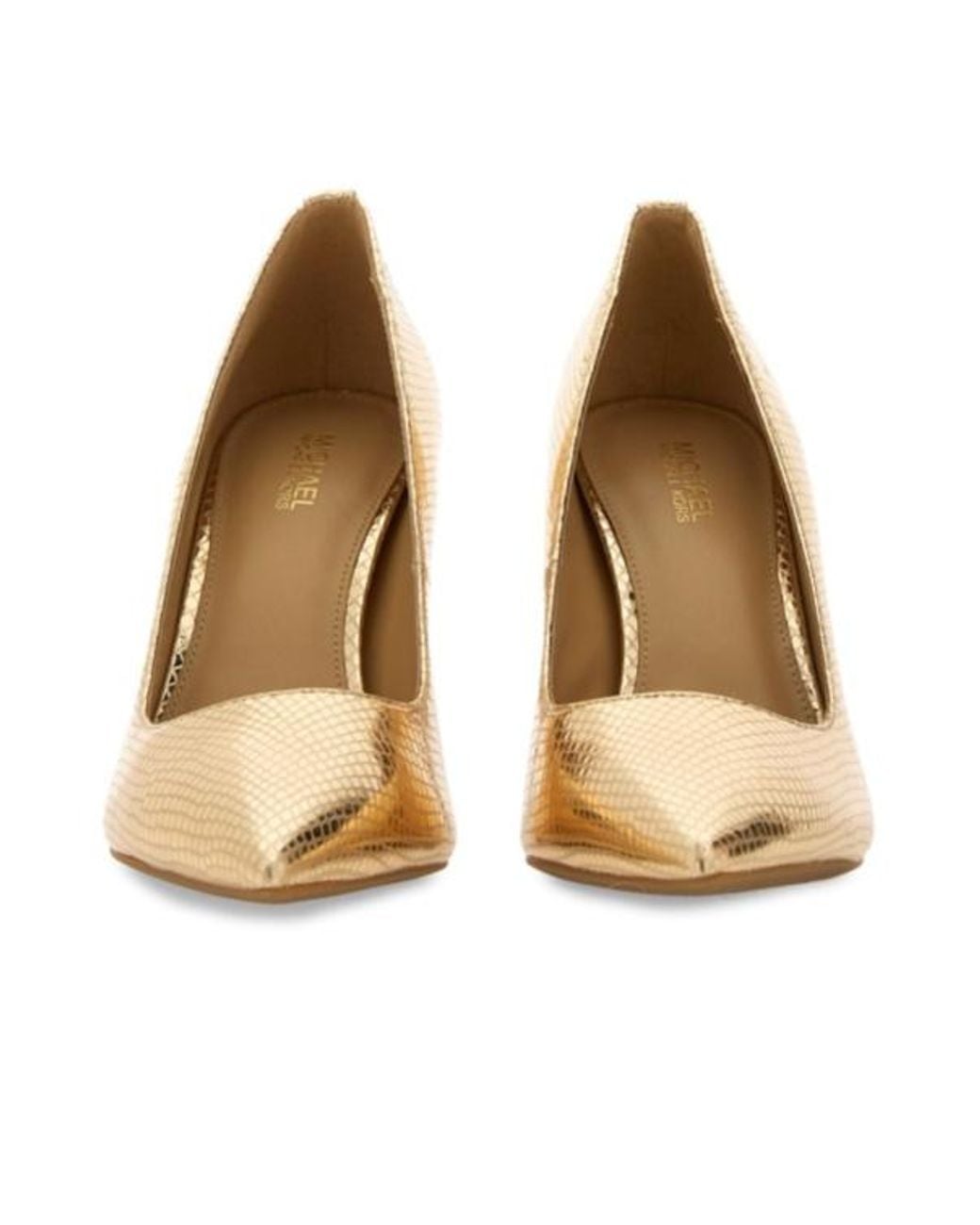 MICHAEL Michael Kors Alina Metallic Pointed-Toe Pumps