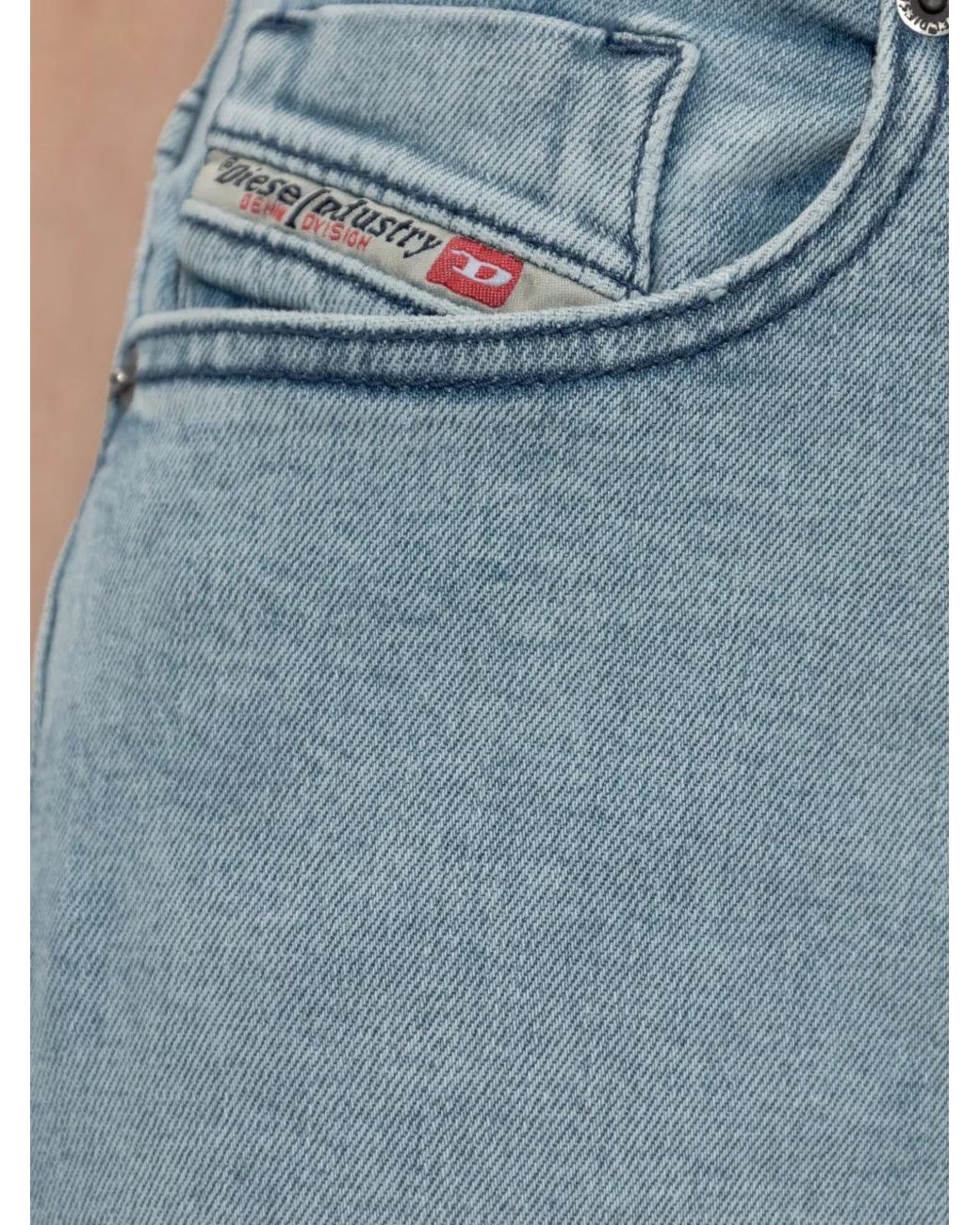 DIESEL Blue 1978 D-Akemi Wide Leg Jeans