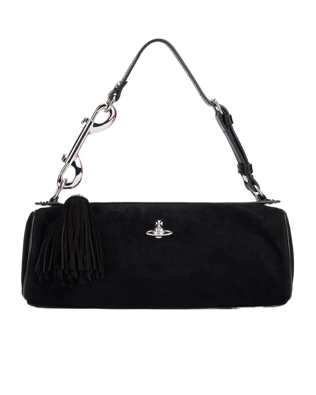Vivienne Westwood Black Cindy Cylinder Bag