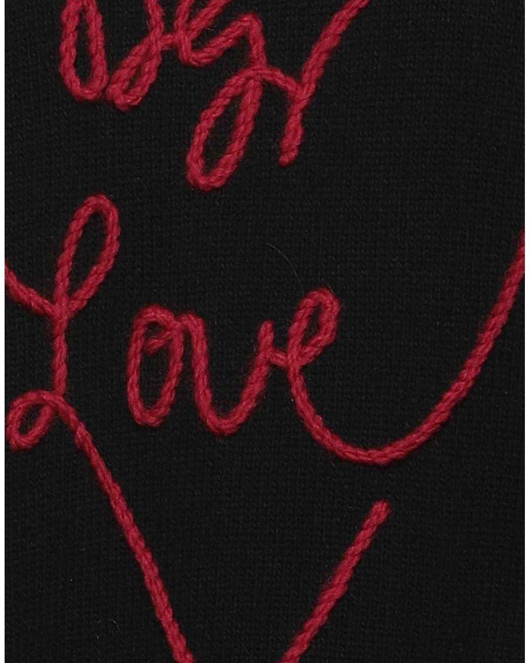 Dolce & Gabbana Black Knitted Long Sleeve Sweater