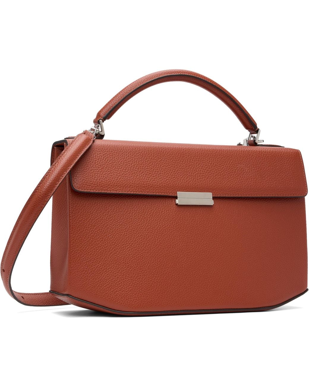 Totême Red Flap Shoulder Bag