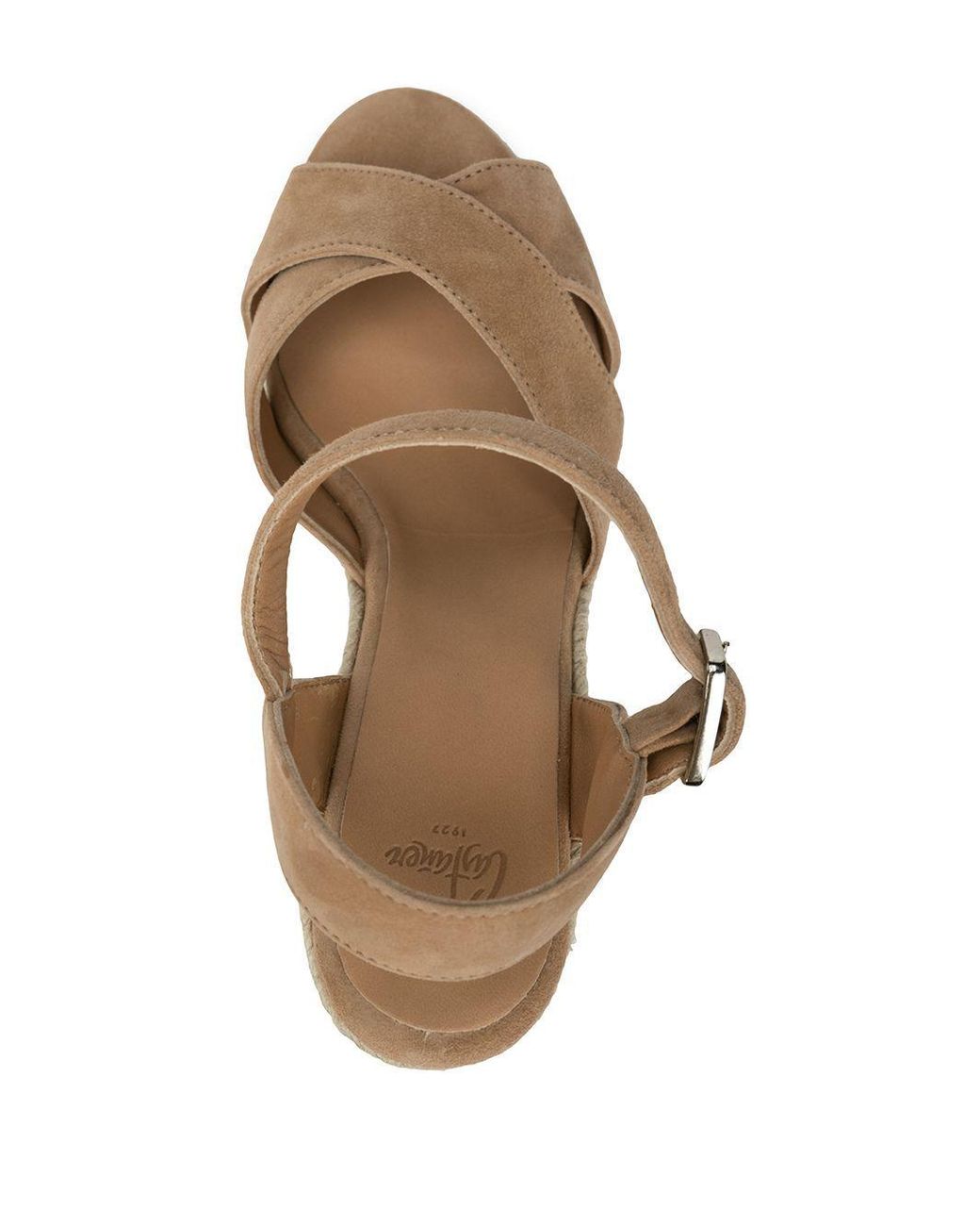 Castaner Natural Blaudell Raffia Wedge Espadrilles Sandal