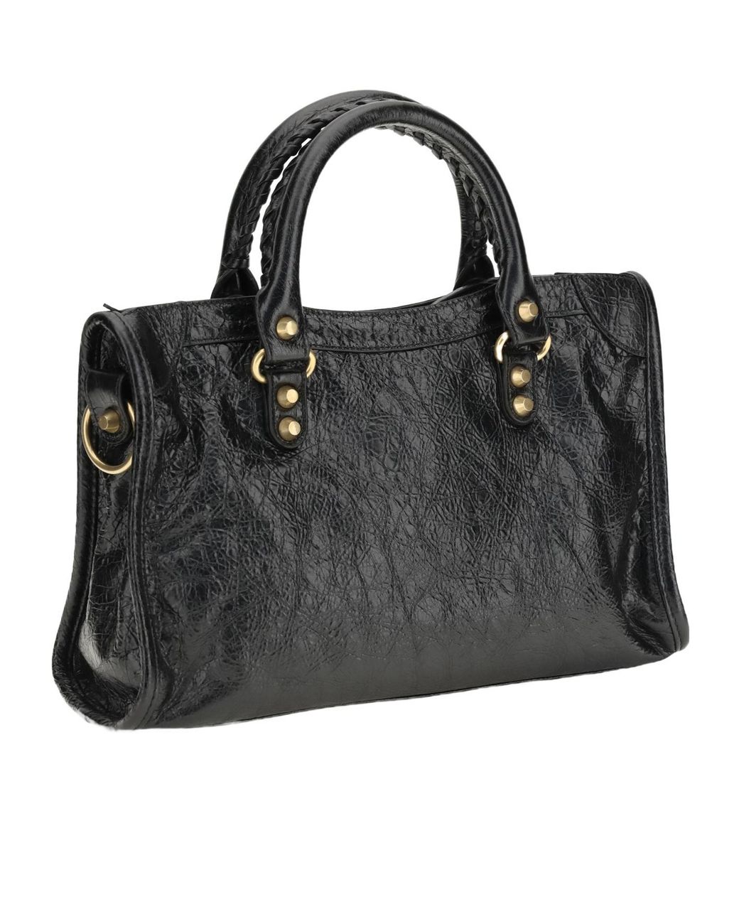 Balenciaga Black Le City Small Shoulder Bag