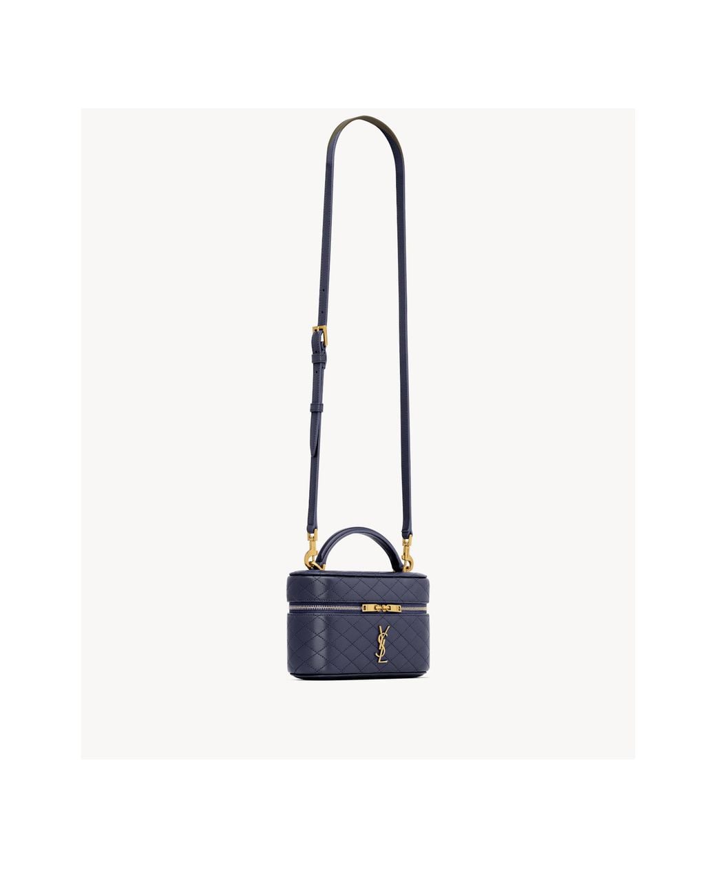 Saint Laurent Blue Gaby Vanity Bag