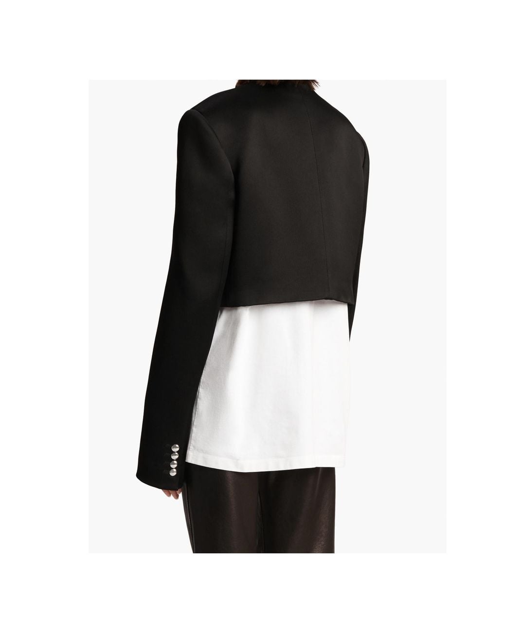 Khaite Black Samuelson Button Jacket