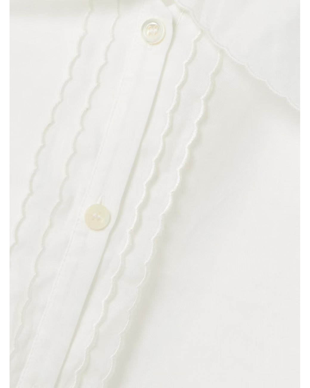 FRAME White Short Sleeve Shirt