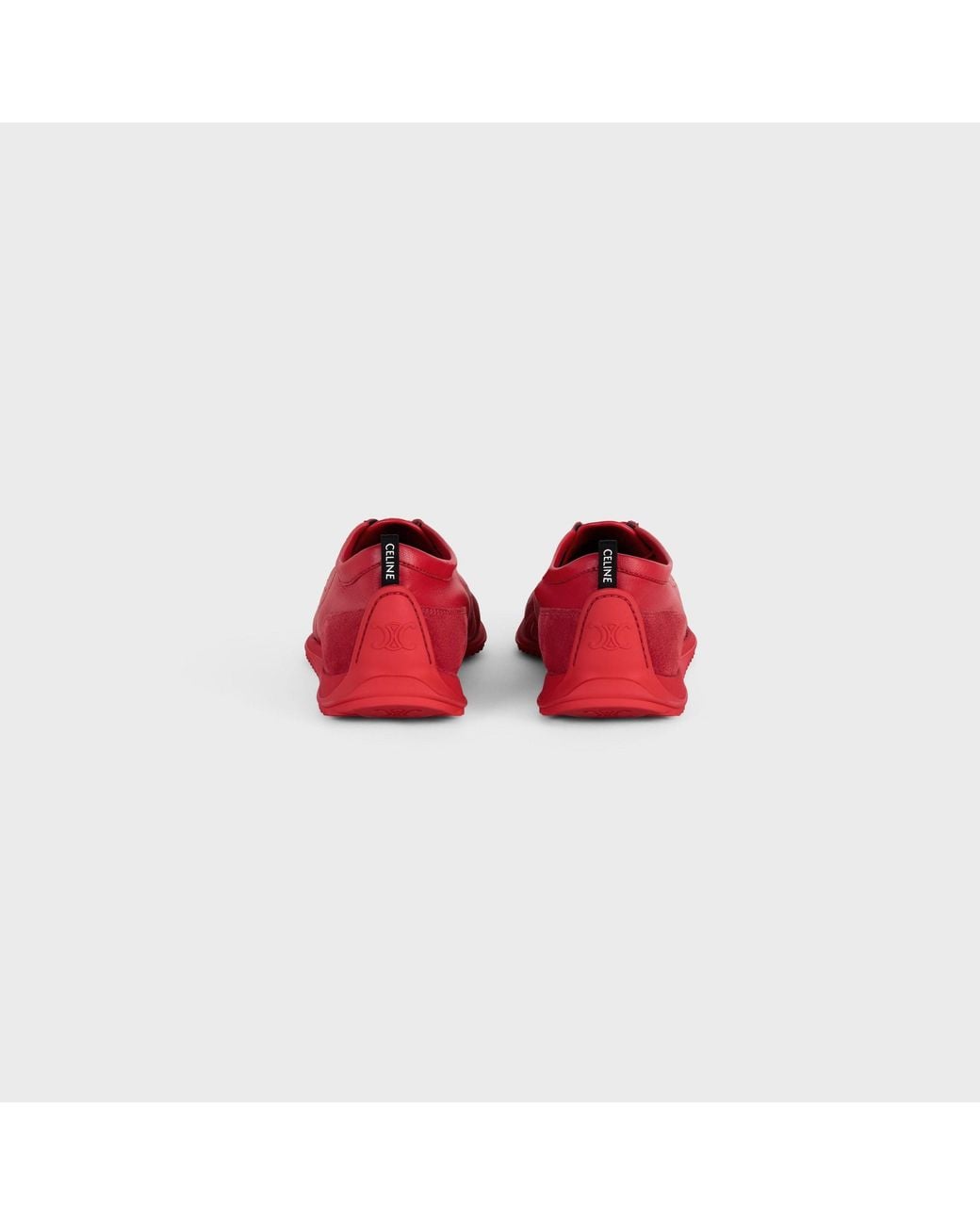 Céline Red Soft Sneaker