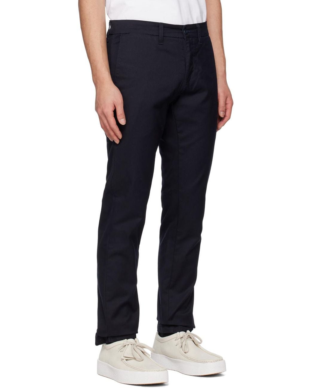 Carhartt Black Straight-Leg Trousers for men