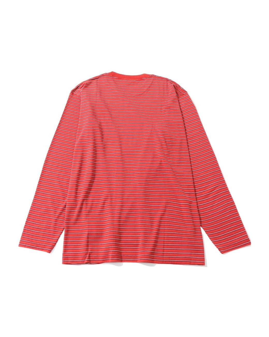 Auralee Red Long-Sleeve T-Shirt for men