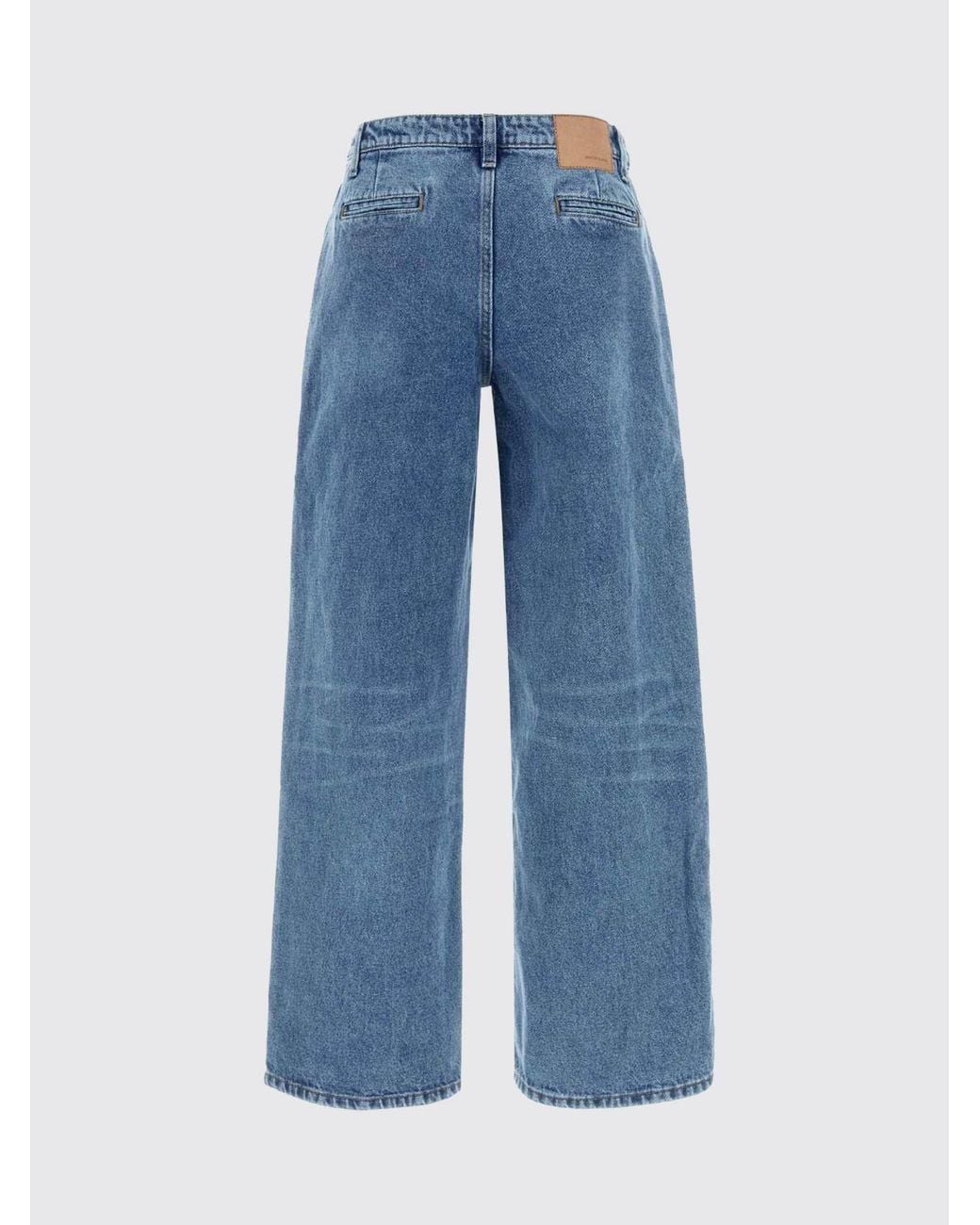 Magda Butrym Blue Re 26 Wide-Leg Jeans
