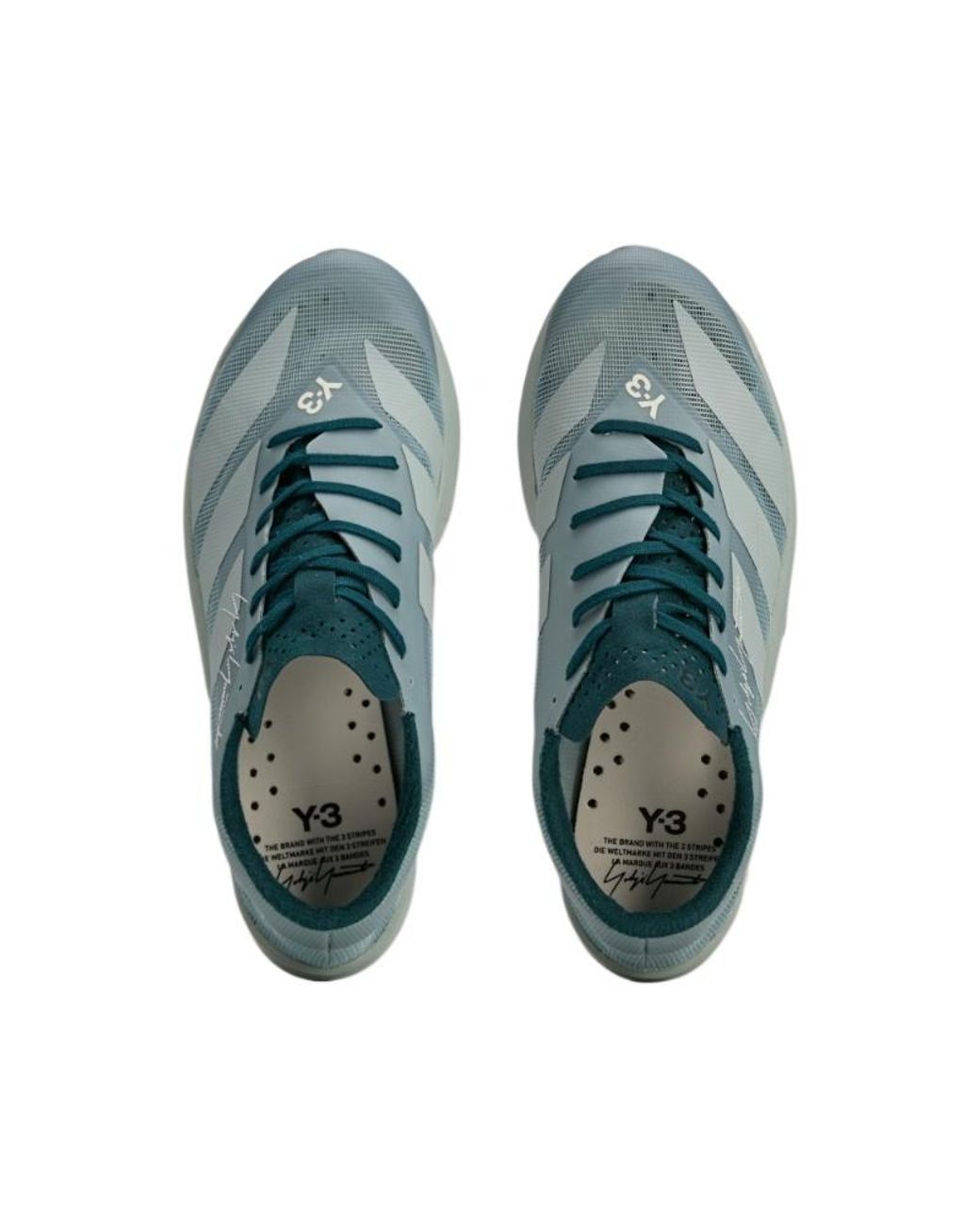 Y-3 Blue Everyday Running Shoes for men