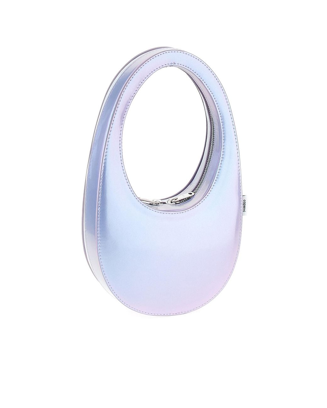 Coperni Blue Pearlised Mini Swipe Bag