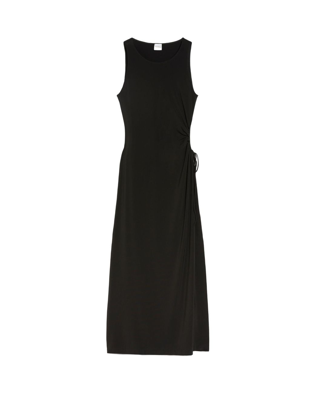 Max Mara Black Slim-Fit Crepe Jersey Dress