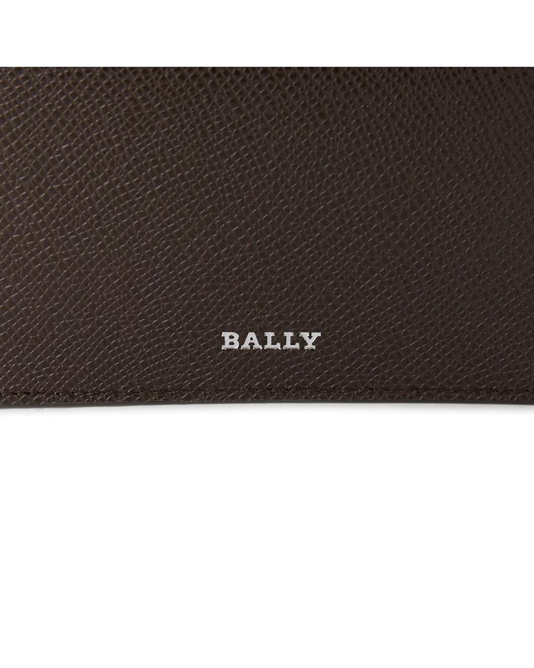 Bally Brown Solid-Colored Wallet for men