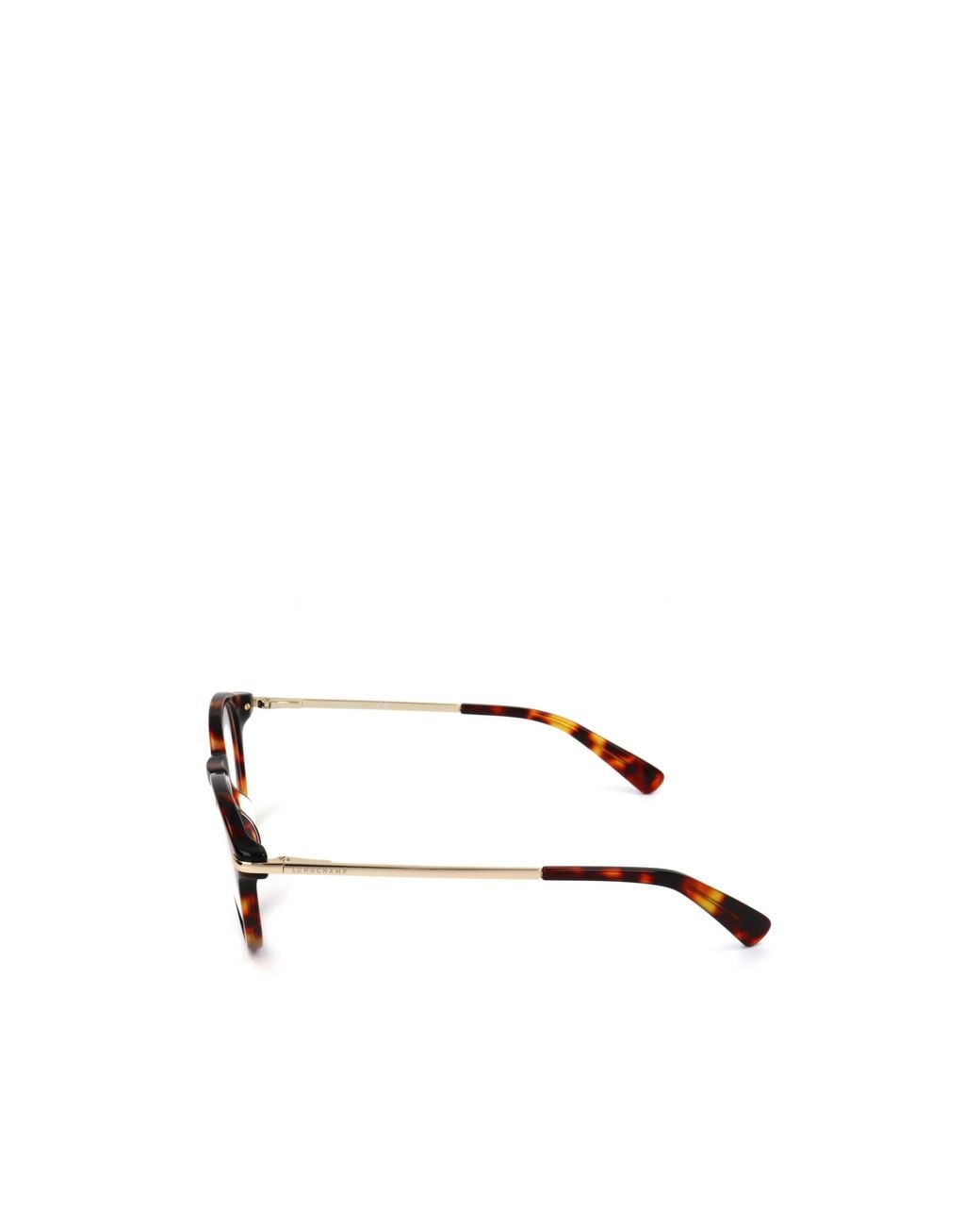 Longchamp White Oval Frame Glasses
