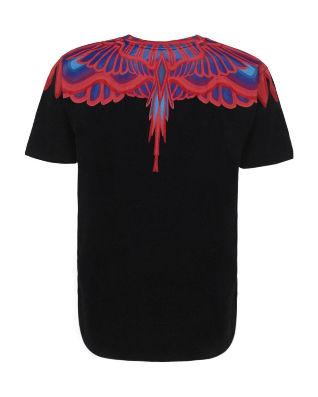 Marcelo Burlon Black Logo Short-Sleeved T-Shirt for men