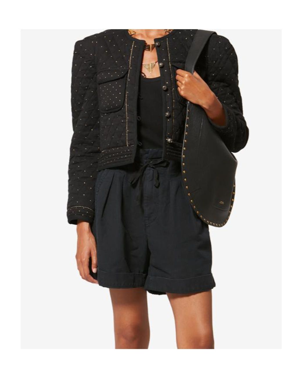 Isabel Marant Black Vania Jacket