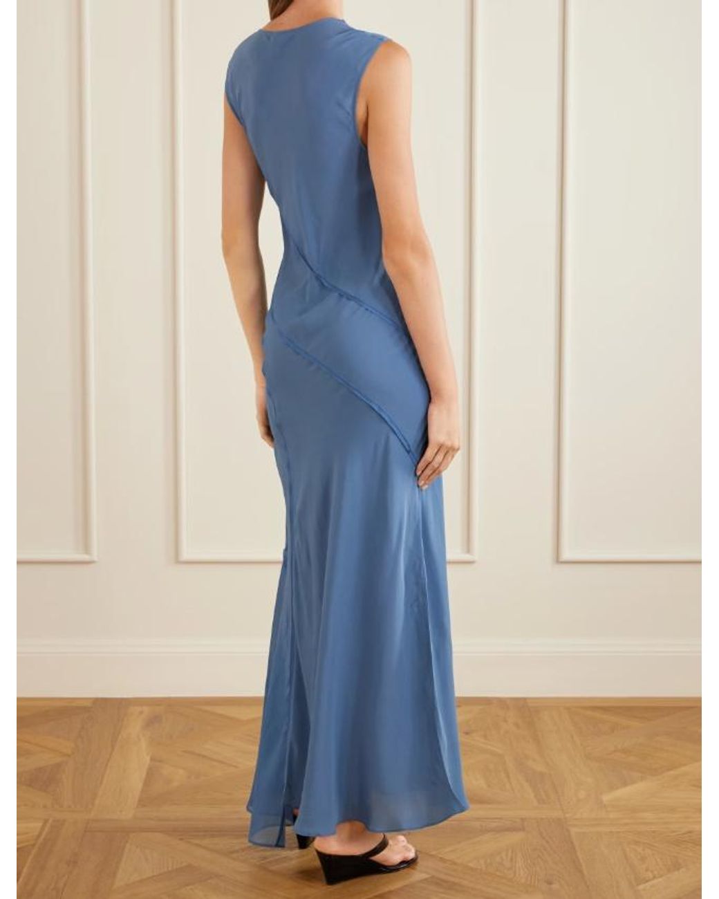 Sir Blue Patchwork Dress
