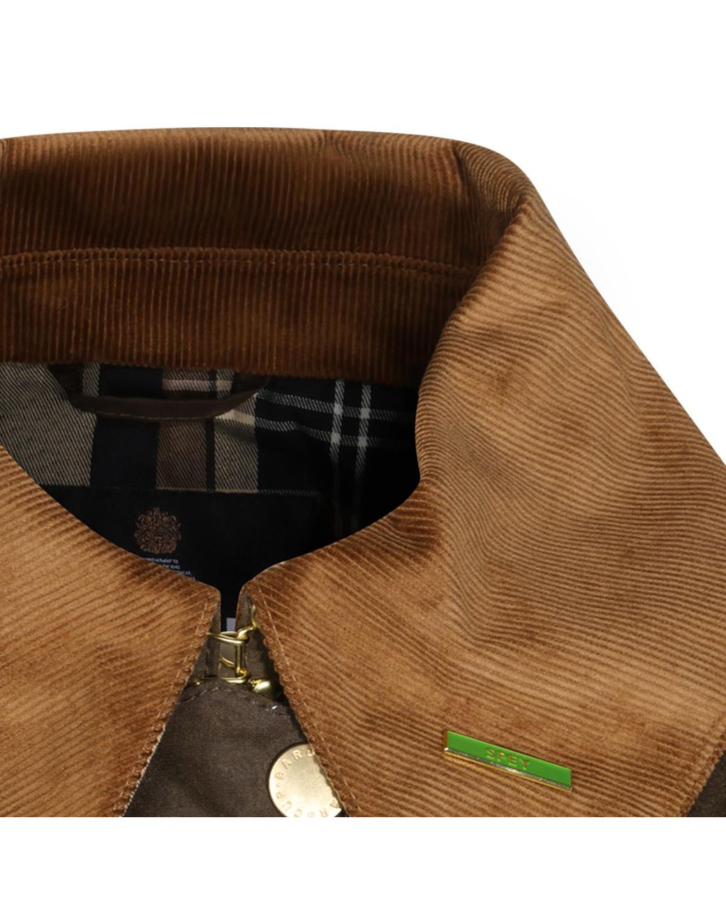 Barbour Brown "Modern Spey Wax Jacket"