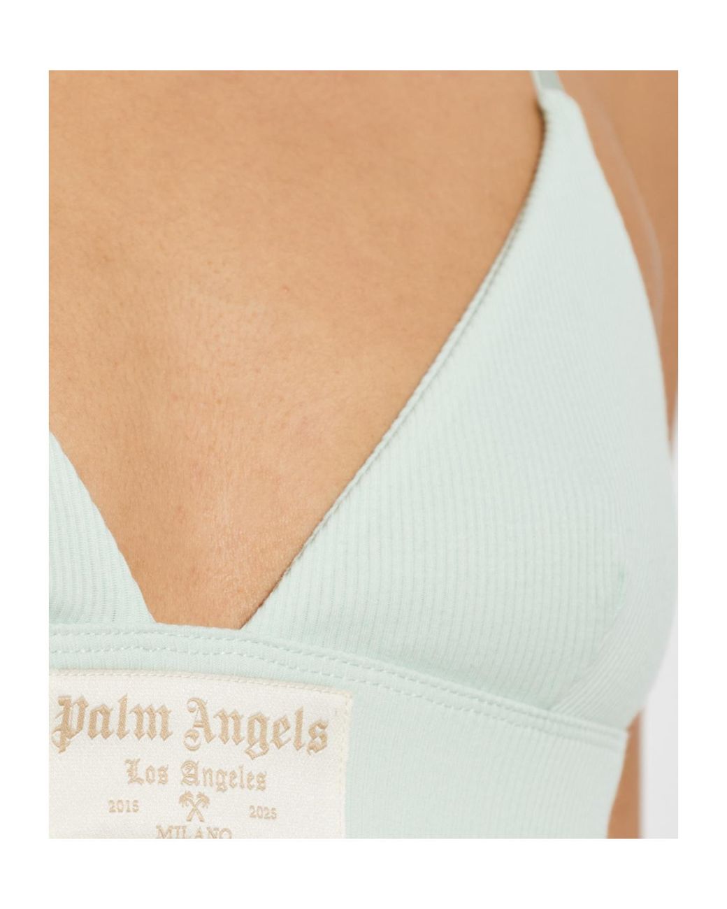 Palm Angels Gray Cami-Style Lingerie