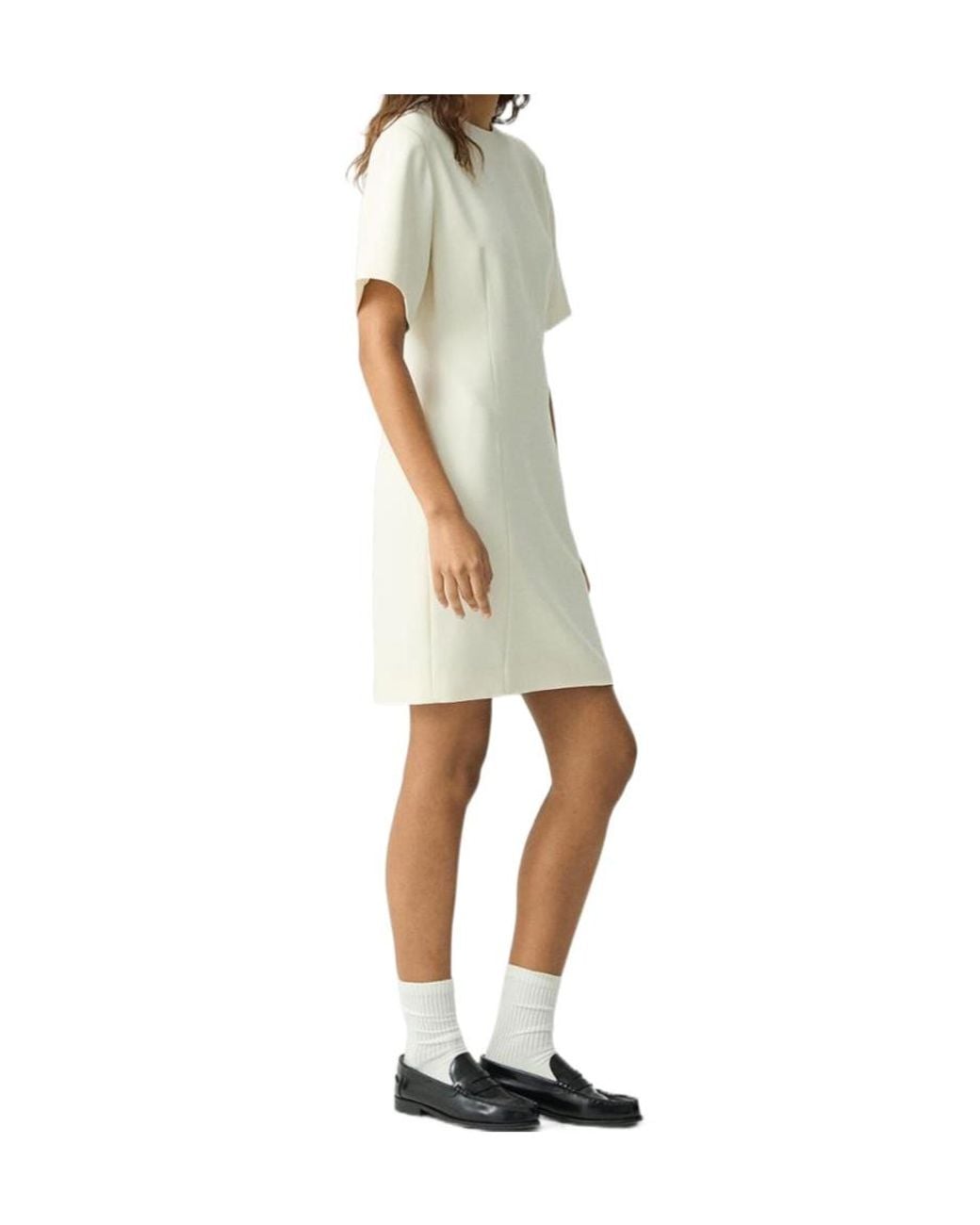 Theory Natural Admiral Crepe T-Shirt Dress