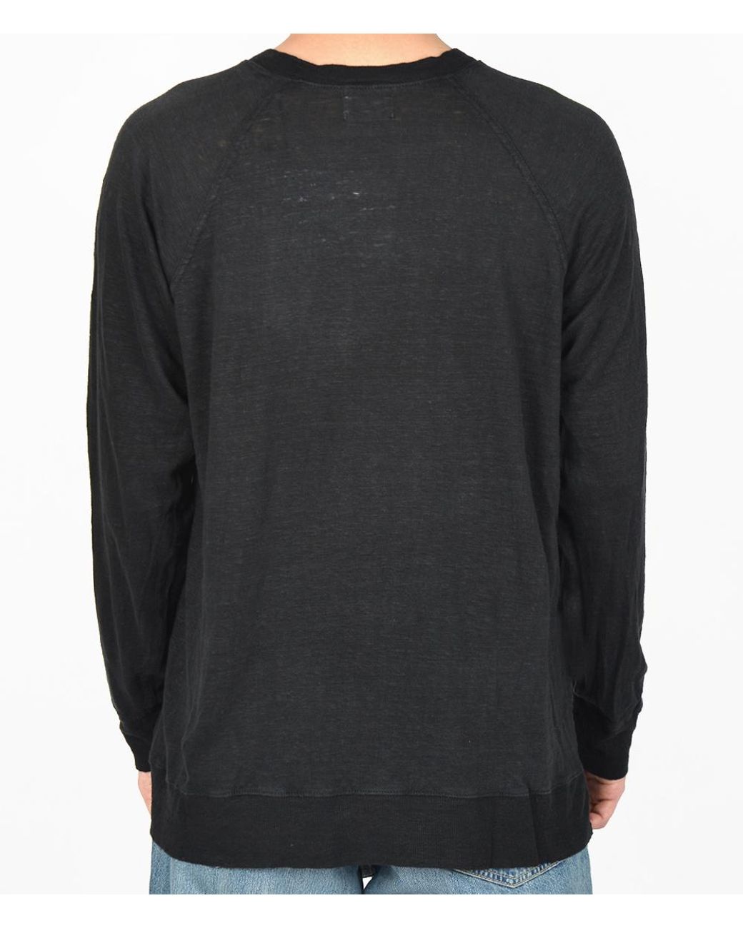 Isabel Marant Black Kieffer Logo Printed T-Shirt for men