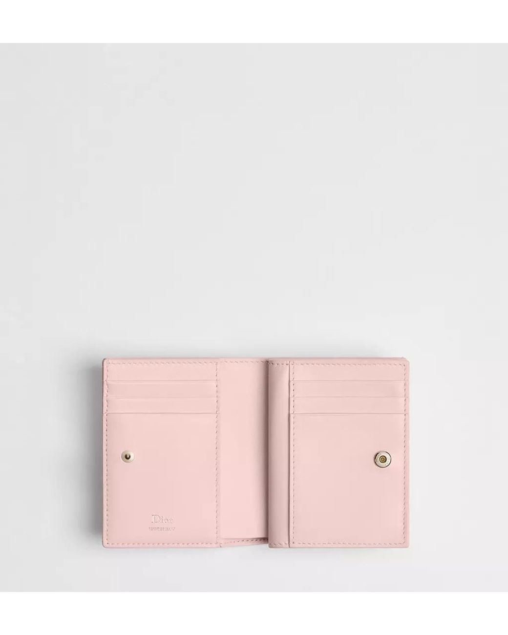 Dior Pink Baby Bow Begonia Wallet